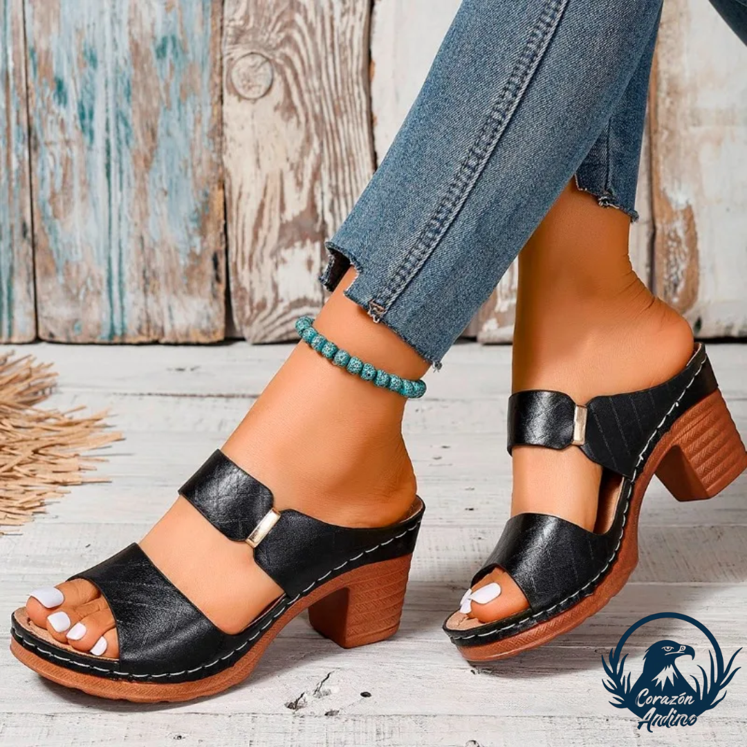 SANDALIAS DE CUERO VALENTINA™ | EDICIÓN LIMITADA PREMIUM