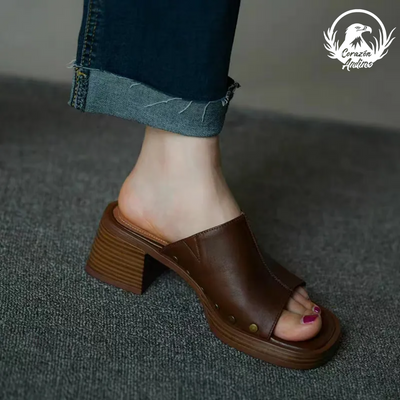 SANDALIAS DE CUERO RENATA™ | EDICIÓN LIMITADA PREMIUM